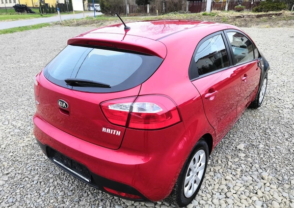 Kia Rio cena 12900 przebieg: 164000, rok produkcji 2014 z Olsztynek małe 781